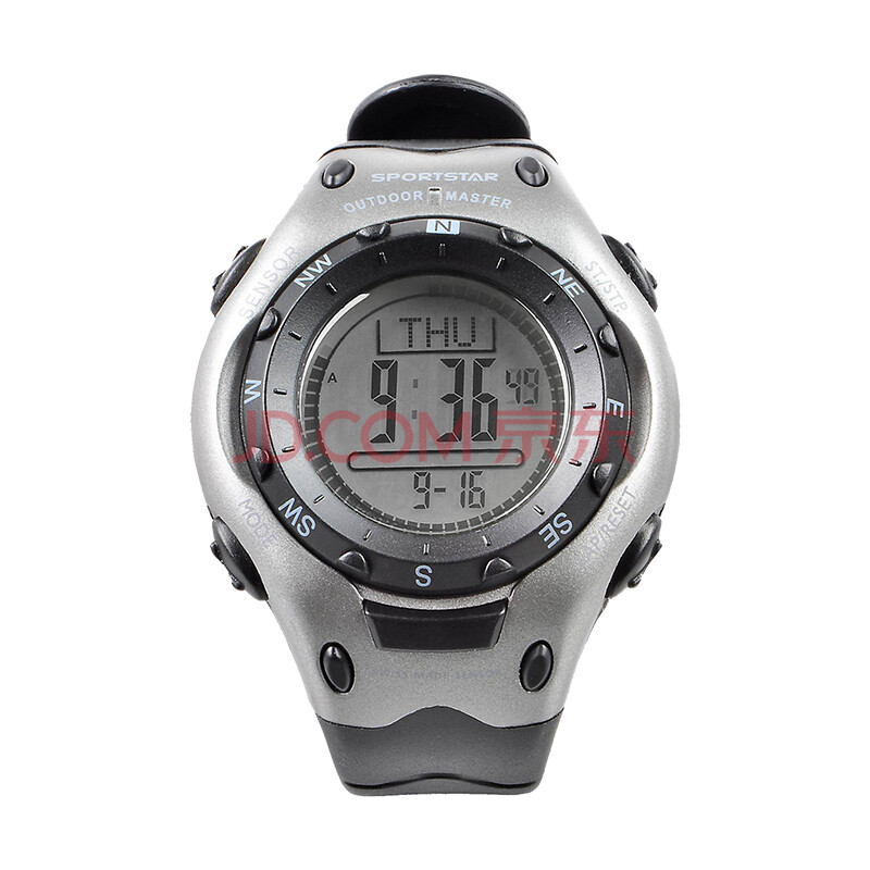 Ê˲©´ï£¨SPORTSTAR£© µÇɽÊÖ±í¸ß¶Èº£°Î±íÎÂ¶ÈÆøÑ¹¼ÆÂÞÅÌÖ¸ÄÏÕë¶à¹¦ÄÜÔ˶¯»§Íâ×°±¸ÊÖ±í »ÒÉ«