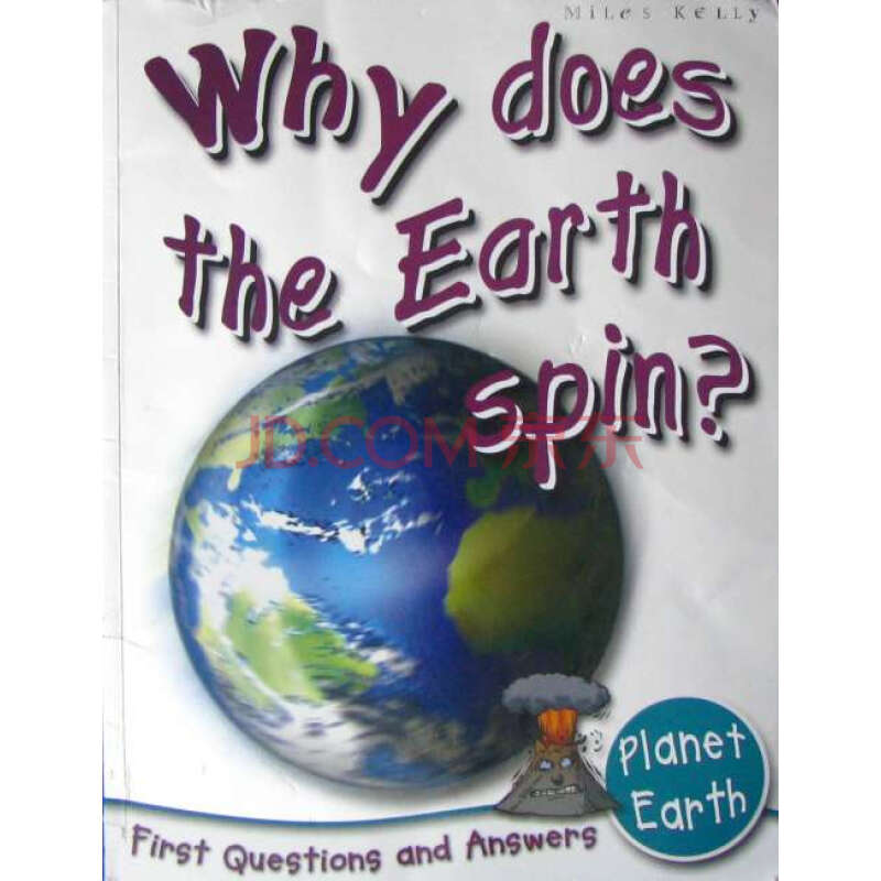 why does the earth spin? 无原版进口外文儿童绘本