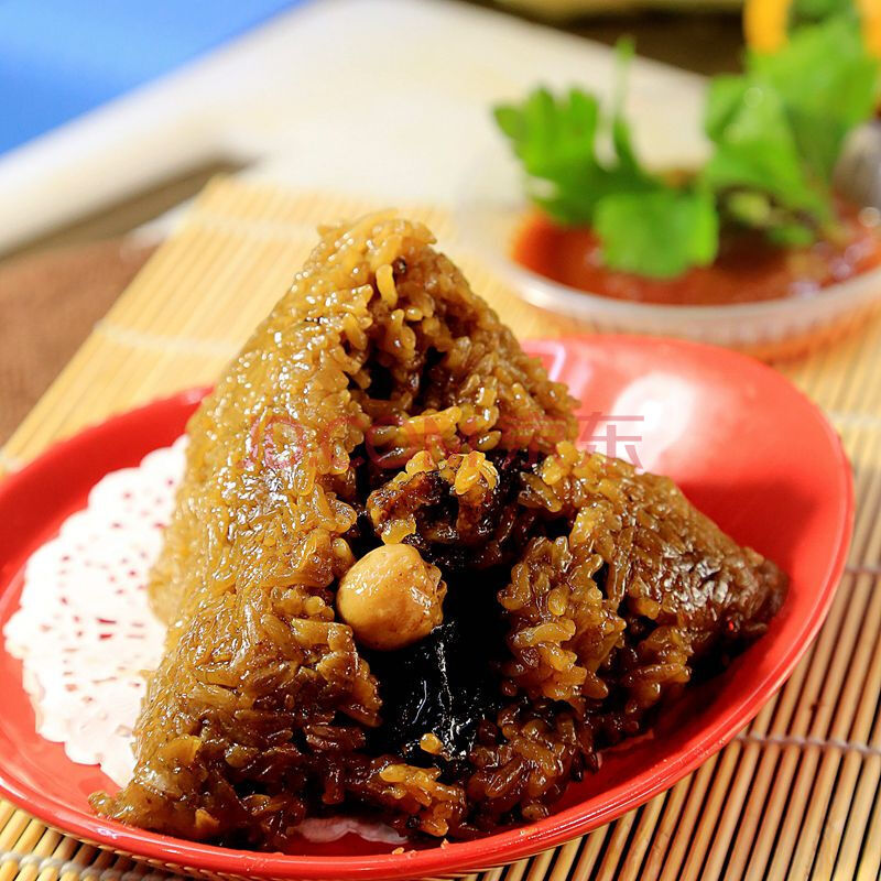 邵子牙食品 廈門特產閩南燒肉粽1個/包 端午節蝦仁香菇肉粽子250g 250g