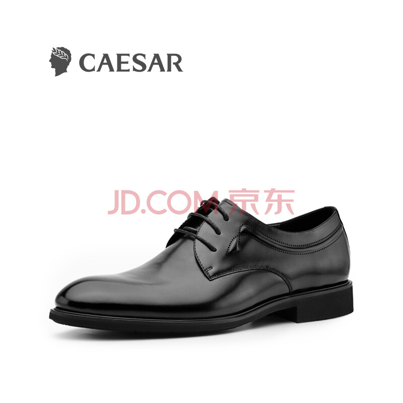 ¿Èö´óµÛ CAESAR ÄÐÊ¿ÉÌÎñÕý×°ÐÝÏÐÓ¢Â×Í·²ãţƤÄÐϵ´øÆ¤Ð¬ ºÚÉ« 43