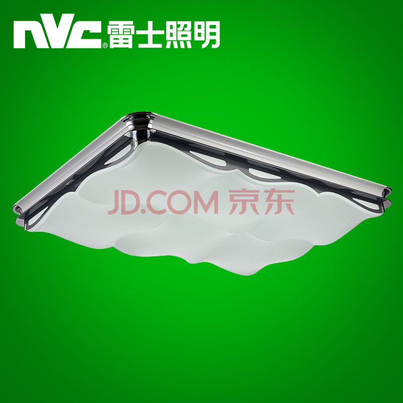雷士照明 led吸顶灯 现代卧室书房餐厅灯 简约方形温馨客厅灯具 小号