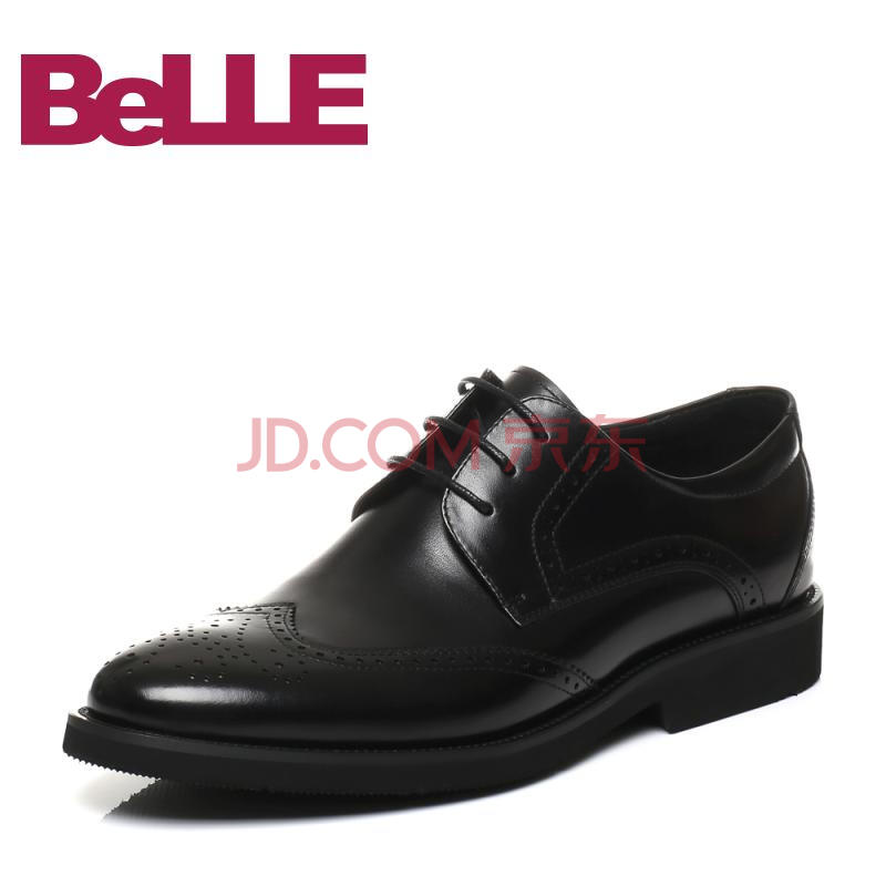 Belle/°ÙÀöÇï¼¾ÐÂÆ·×¨¹ñͬ¿îţƤ»éЬ²¼Âå¿ËЬÄÐÆ¤Ð¬4ZJ01CM7 ºÚÉ« 40