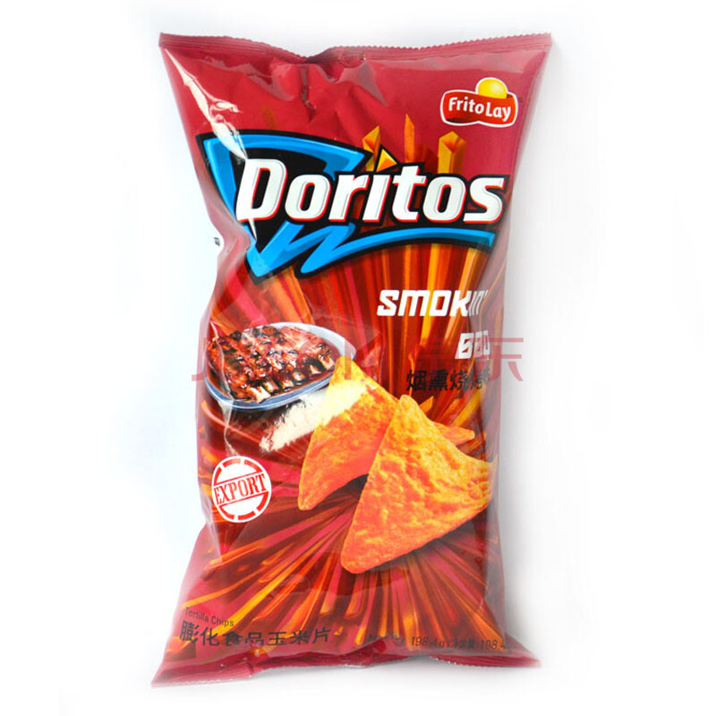 多力多滋(doritos)玉米片 休闲零食进口薯片 烟熏烧烤