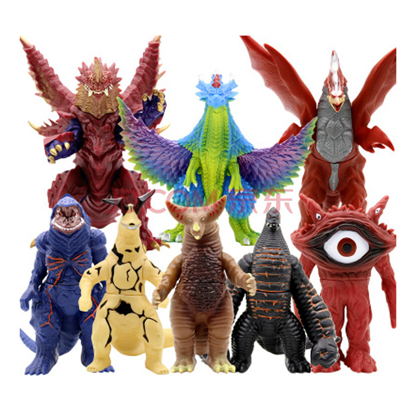 奥特曼玩偶 罗布银河战士奥特曼怪兽玩具模型 软胶怪兽模型人偶套装