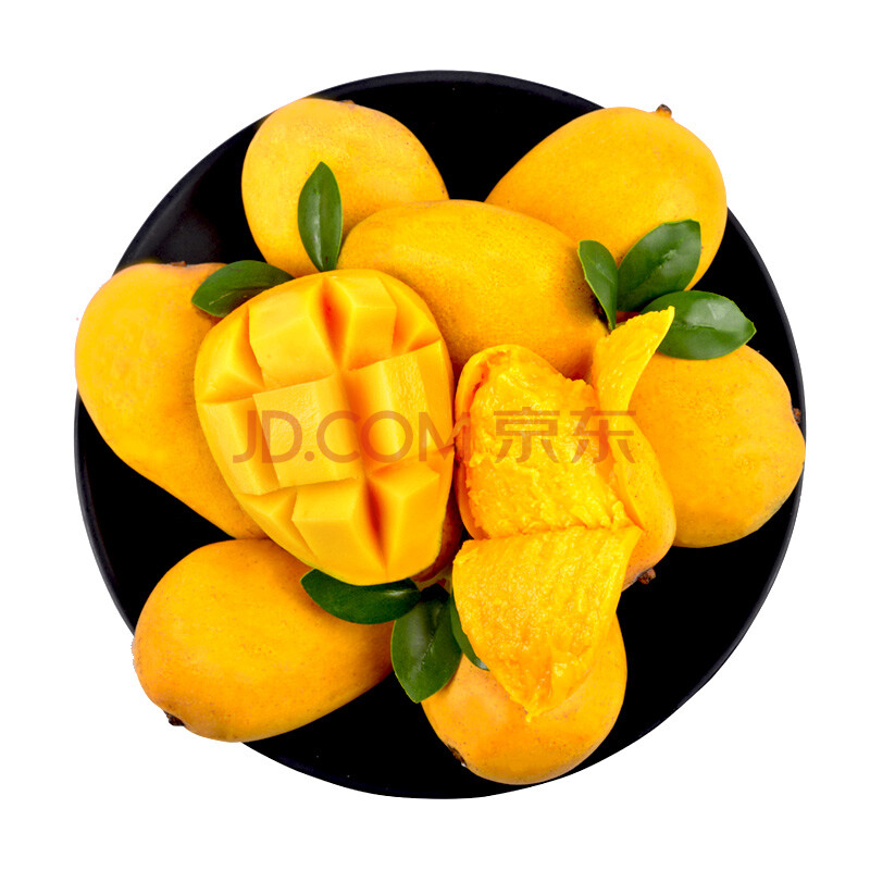 優仙果 廣西小臺農芒 新鮮水果雞蛋芒小芒果 臺農芒果4斤 單果60-100g 鉑金果 小臺農