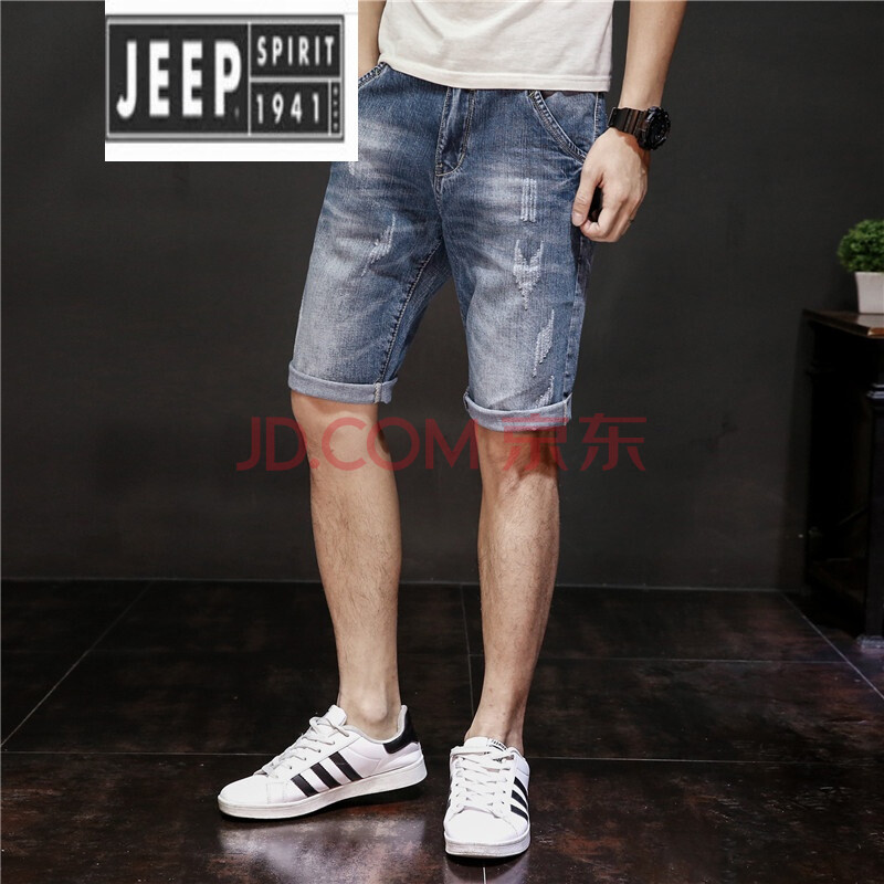 ¼ªÆÕ£¨JEEP£©Å£×ж̿ãÄÐÏļ¾2018Îå·Ö¿ãÄÐÊ¿Ô˶¯ÐÝÏÐÈÕϵ¹þÂ×´óÂ뱡¿î¿íËɳ±ÇàÄêÖпã À¶É«228 30Âë
