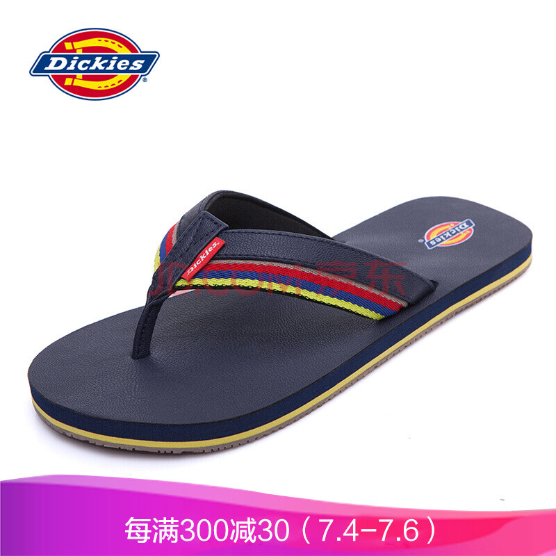 DickiesµÛ¿Í ÈË×ÖÍÏÄзÀ»¬ÄÍÄ¥¼ÐÖºÄÐʿʱÉÐɳ̲Ь³±Á÷ÍÏЬ162M50LXS19 À¶É« 42