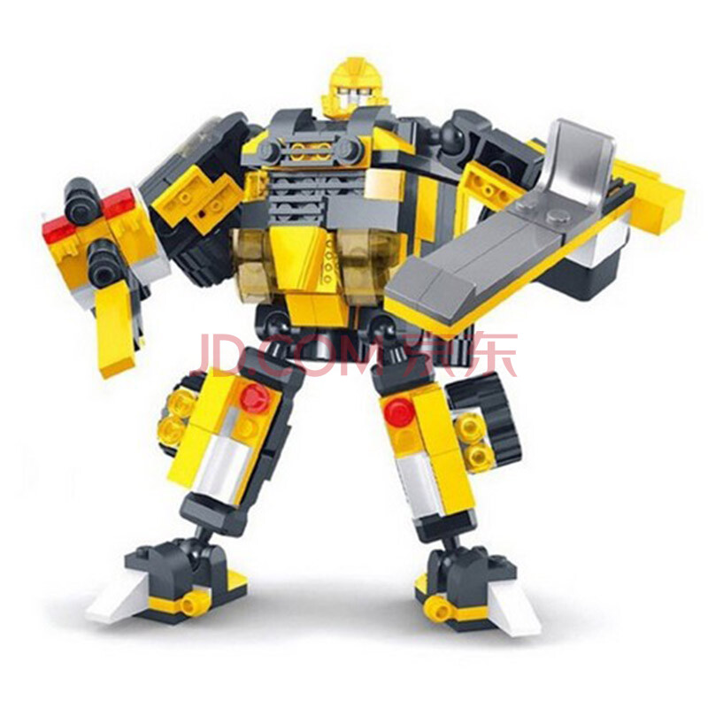 星钻积木 拼装积变战士积木玩具塑料拼插模型