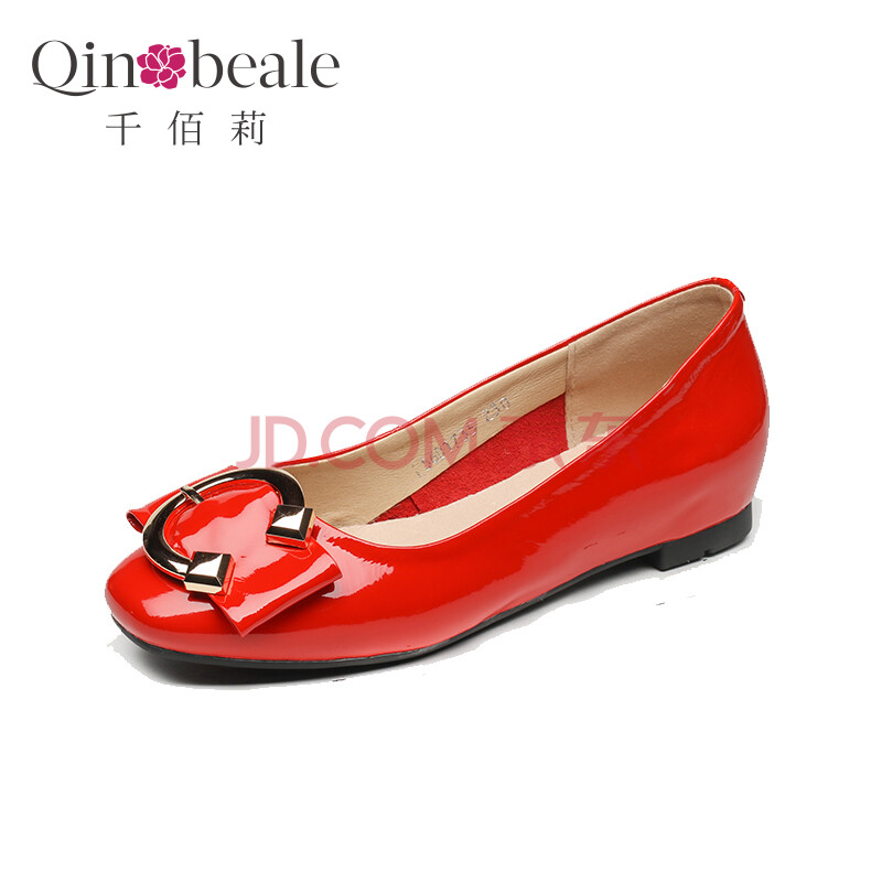 ǧ°ÛÀò Qin&beale ƽµ×Բͷµ¥Ð¬Å®²È½ÅÀÁÈËÐÝÏÐÅ® 56D1735 ºìÉ« 36