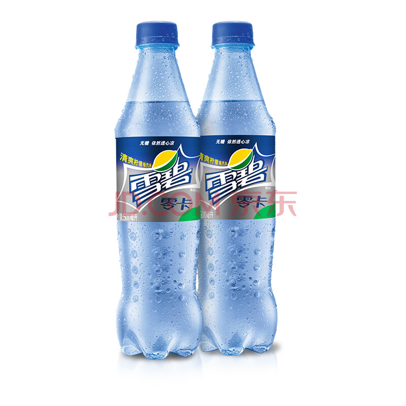 雪碧sprite 零卡 zero 无糖零卡 汽水 碳酸饮料 500ml*12瓶 整箱装