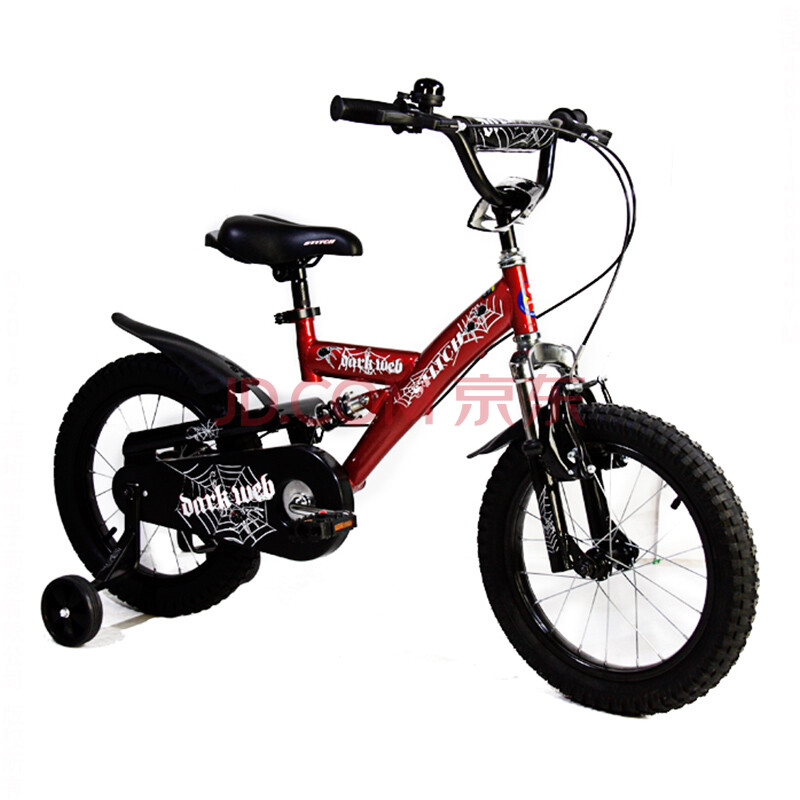 蜘蛛王16寸18寸儿童自行车学生玩具脚踏车护腕单车童车 yd6318-0013