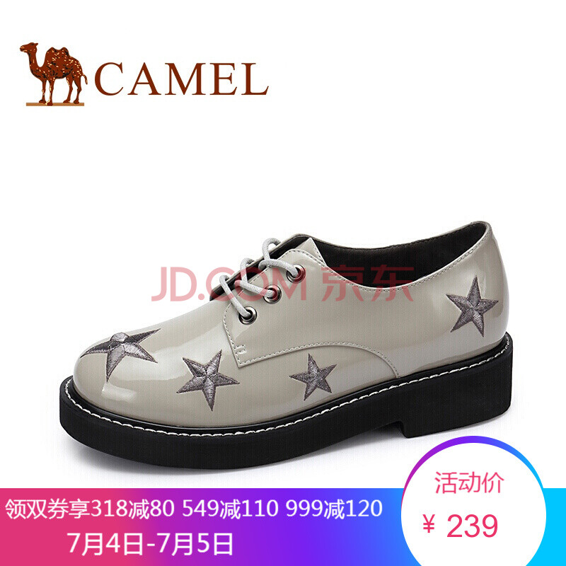 ÂæÍÕ£¨CAMEL£©Å®Ð¬ Çï¼¾ ʱÉиöÐÔÐÇÊγ±Á÷ǰÎÀϵ´ø¹âÃæµ¥Ð¬ »ÒÉ« 35