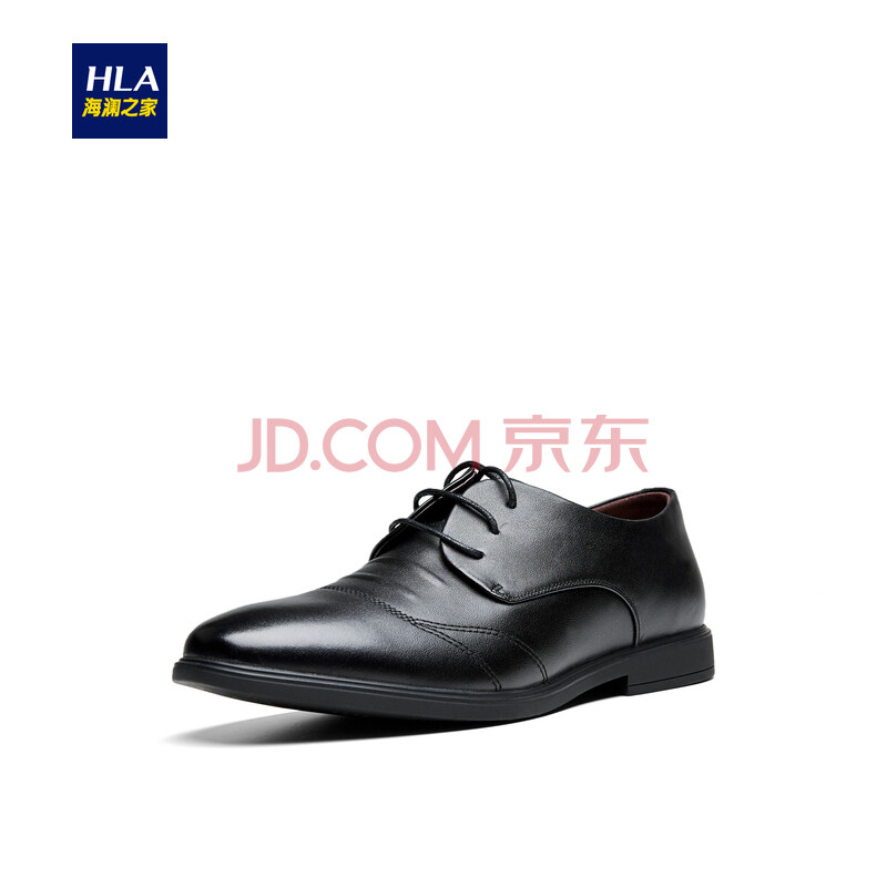HLAº£À½Ö®¼ÒÉÌÎñ»¨ÎÆÆ¤Ð¬2018Çï¼¾ÐÂÆ·ÊæÊÊϵ´øÆ¤Ð¬ÄÐÊ¿HSXSD3E067A ºÚÉ«67 39