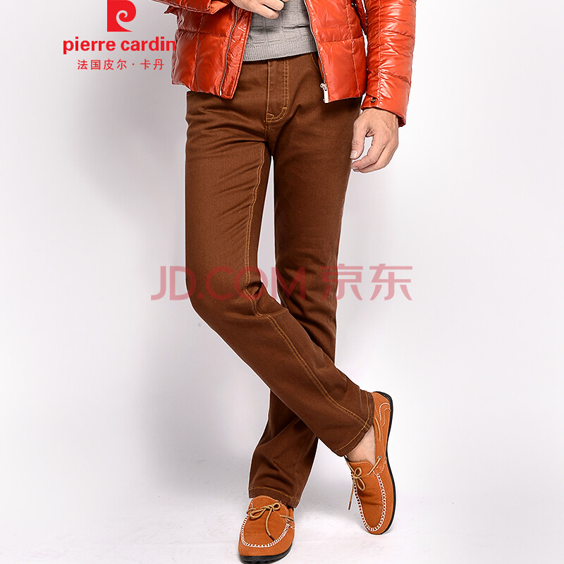 皮尔.卡丹卡其色男休闲鞋323019小组,皮尔.卡