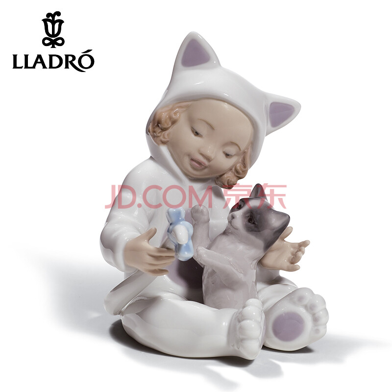 雅致lladro 西班牙国宝瓷偶艺术品陶瓷器摆件家居饰品