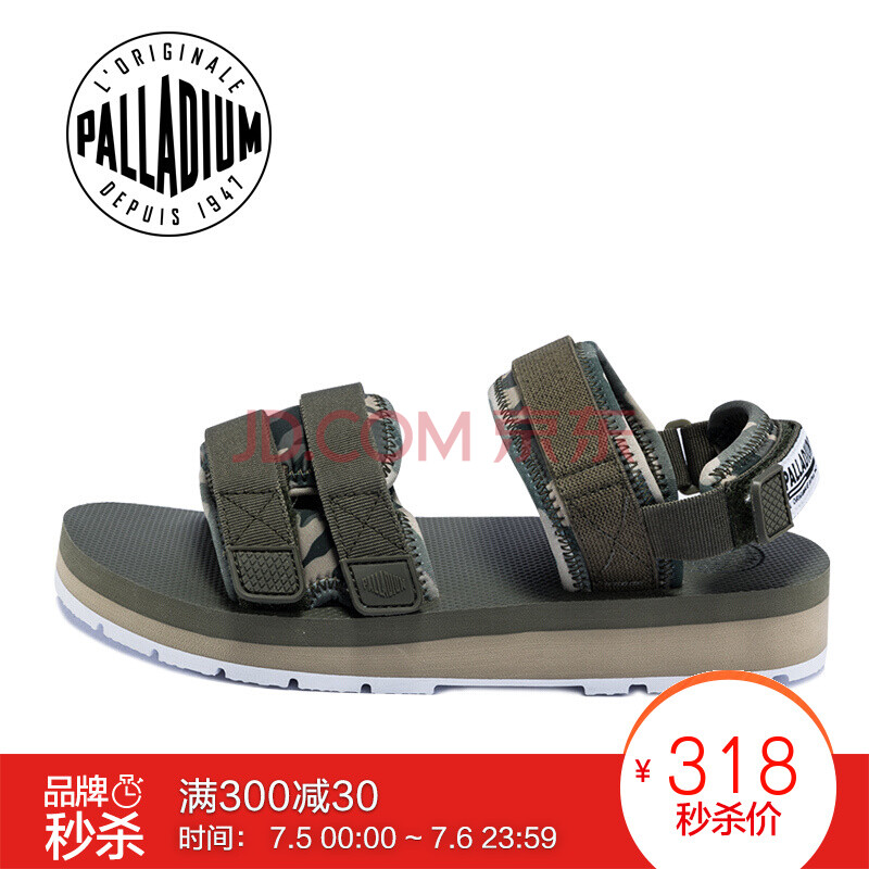 PALLADIUM ÅÁÀ¶¡ Á¹Ð¬ µÍ°ïЬ Çé¿î 2018´ºÏÄ Ô˶¯Á¹ÍÏ ¾üÂÌÉ« 42