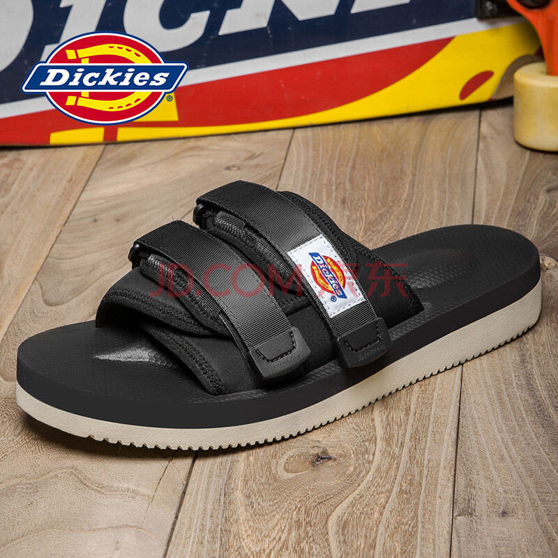 DickiesÍÏЬÄÐÊ¿2018Ïļ¾Ð¿°æÒ»×ÖÍÏɳ̲ЬʱÉг±Á÷Íâ´©Á¹ÍÏ ºÚÉ« 42