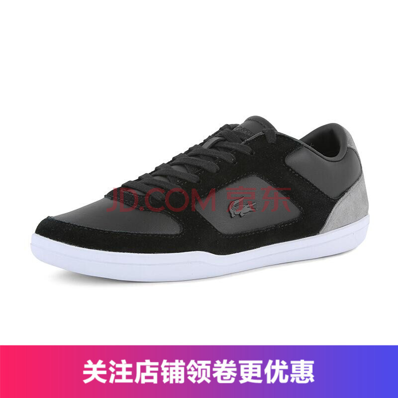 È«Çò¹º LACOSTE/·¨¹úöùÓãÄÐЬ 16ÇﶬÐÂÆ·µÍ°ï³±Á÷ƽµ×Ô˶¯ÐÝÏÐЬ°åЬ ºÚÉ« ÃÀÂëUS 08