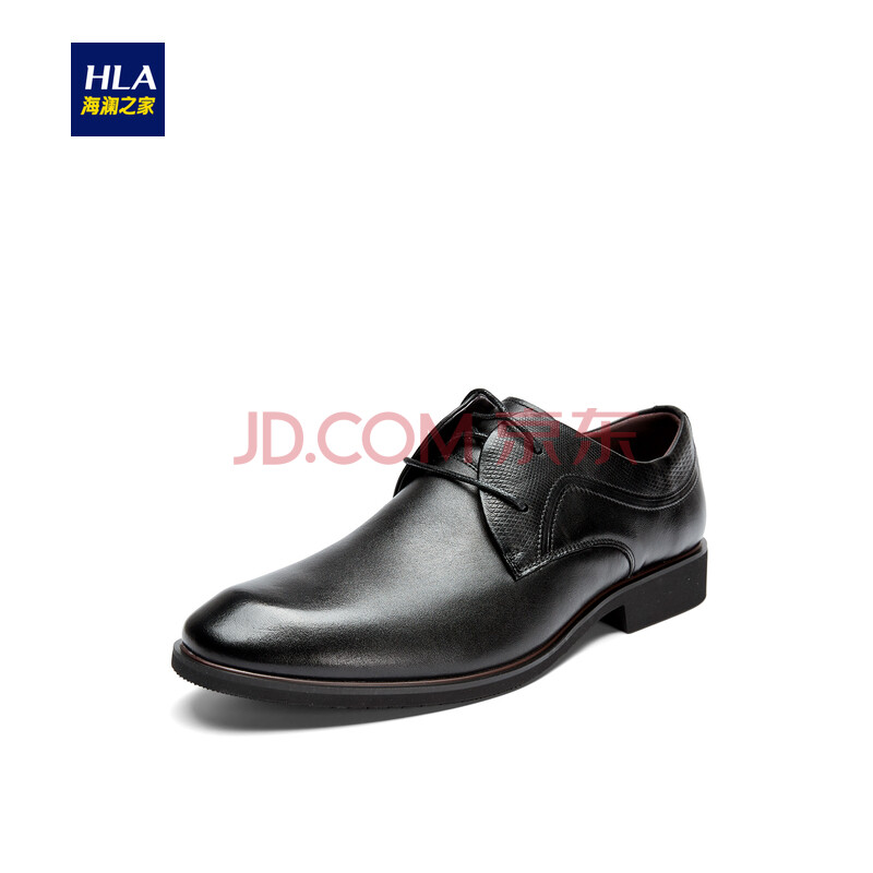 HLAº£À½Ö®¼ÒÉÌÎñϵ´øÆ¤Ð¬2018Çï¼¾ÐÂÆ·Ô²Í·Õý×°ÐÝÏÐÆ¤Ð¬ÄÐÊ¿HSXSD3E037A ºÚÉ«37 39