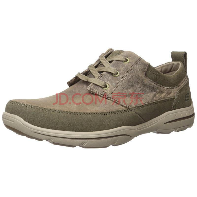 È«Çò¹º È«Çò¹ºË¹¿Ææ£¨Skechers£©ÄÐʽÈÕ³£ÐÝÏÐÆ¤Ð¬ USAHarper Lenden Khaki Leather ±ê×¼42.5/US9.5