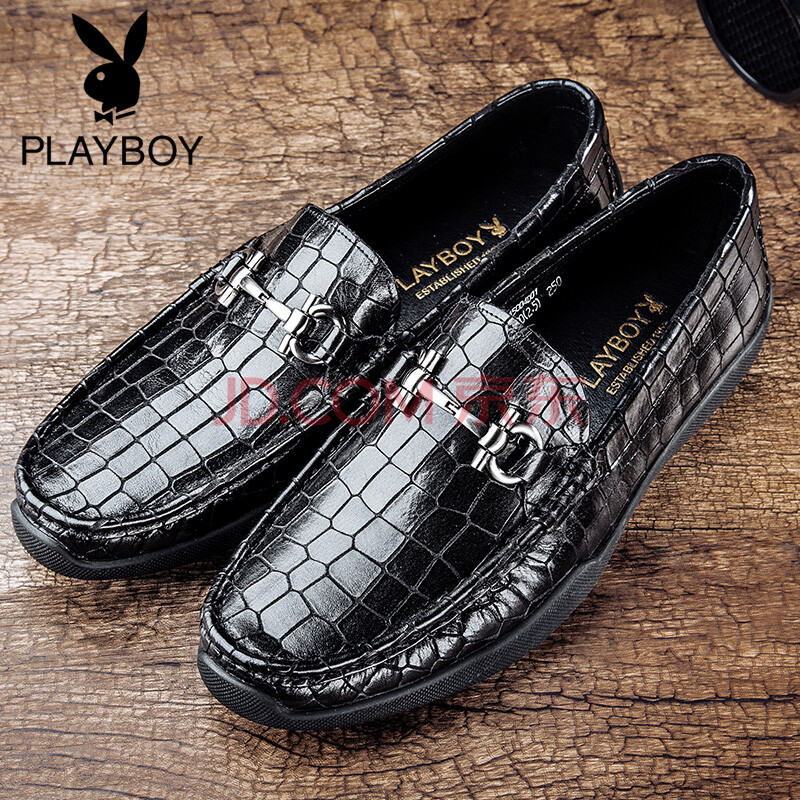 PLAYBOY/»¨»¨¹«×ÓÆì½¢µêÄÐЬÏļ¾ÄÐÊ¿ÐÝÏÐÆ¤Ð¬ÄÐÇàÄêÓ¢Â×Èíµ×ÀÁÈËЬ¼Ý³µÐ¬ÄÐ ºÚÉ« 42