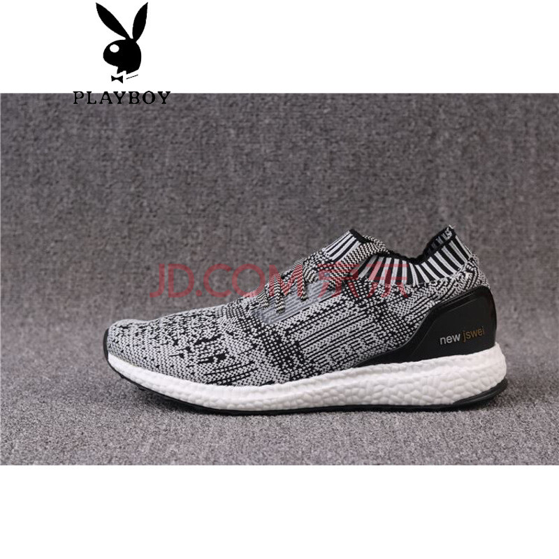 »¨»¨¹«×Ó£¨PLAYBOY£©±©×ß¼Ò ±¬Ã×»¨¼õÕðÈíµ×Ô˶¯Ð¬·ÉÖ¯Íà×ÓÄÐЬÇá±ãÊæÊÊ·À»¬Åܲ½Ð¬ dz»Ò+ºÚ 43