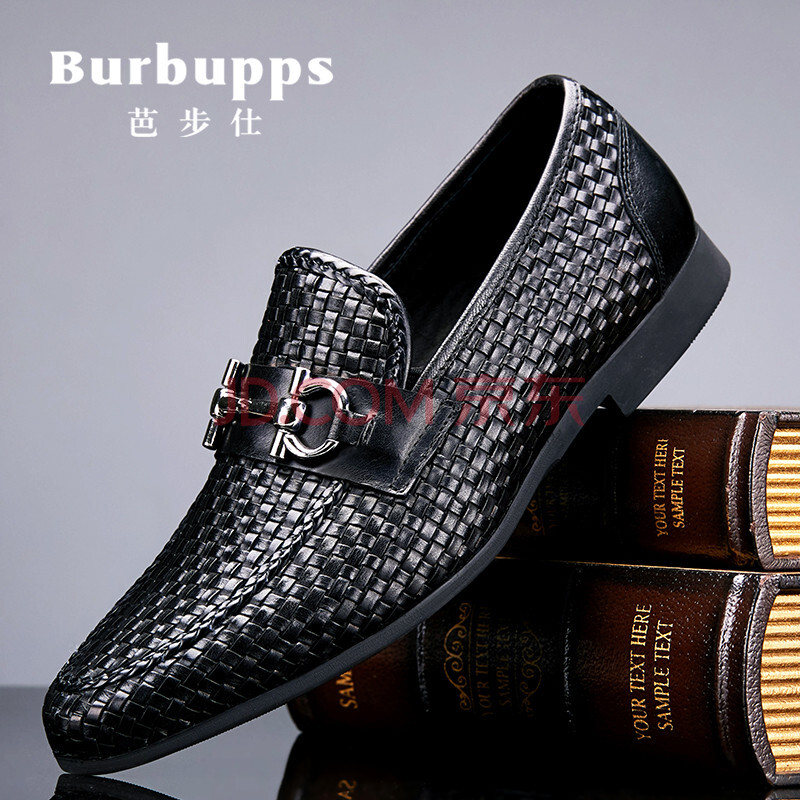 ¡¾Ïµ¥ËÍ199ԪƤ´ø¡¿·¨¹ú°Å²½ÊËBurbupps ƤЬÄÐÊÖ¹¤¶¨ÖÆÊæÊÊÉÌÎñÐÝÏÐЬţƤÏ𽺴óµ×Ì×½ÅÕýװЬ ºÚÉ«-±ê×¼Âë 40