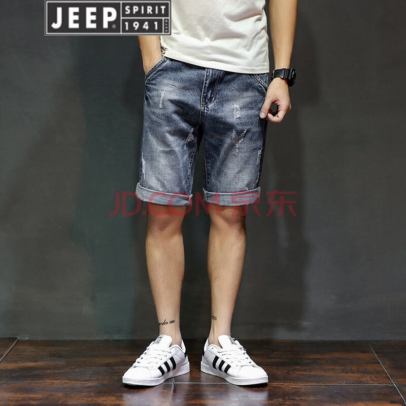JEEP¼ªÆÕÏļ¾±¡¿îµ¯Á¦ÐÞÉí³±Á÷Å£×ж̿ãÄÐÇàÄêÎå·Ö¿ãÄÐÖпã×ÓÏÄÌì5·ÖÄпã 228À¶É« 33