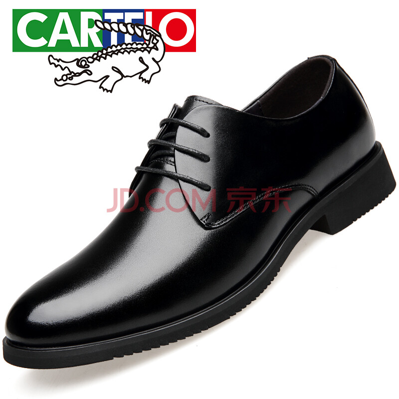 ¿¨µÛÀÖöùÓ㣨CARTELO£©Ó¢Â×ÄÐʿͷ²ãţƤְ³¡¾«Ó¢µÍ°ïϵ´øÕýװƤЬ3708 ºÚÉ« 41
