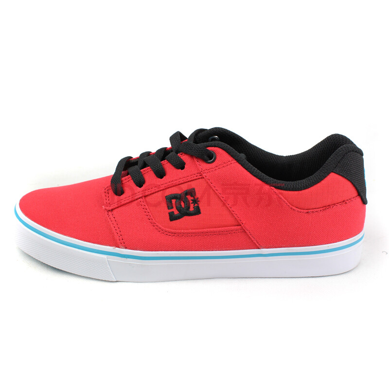 美国dc shoes 低帮经典极限滑板运动鞋 潮牌/中性 320098-red 红色 42