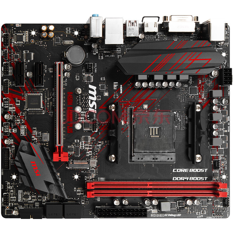 微星(msi)b450m gaming plus 电竞板主板(amd b450/socket am4)