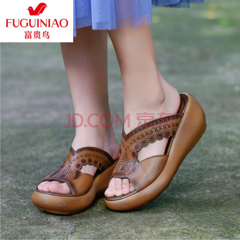 ¸»¹óÄñ£¨FUGUINIAO£©Ô´´Å®Ð¬ÏÄÁ¹ÍÏЬ¶ֺͷ²ãţƤÊÖ¹¤¸´¹Åºñµ×ËɸâÆÂ¸ú½»²æ²¼ÒÂÃÞÂé ¿¨Æä 39