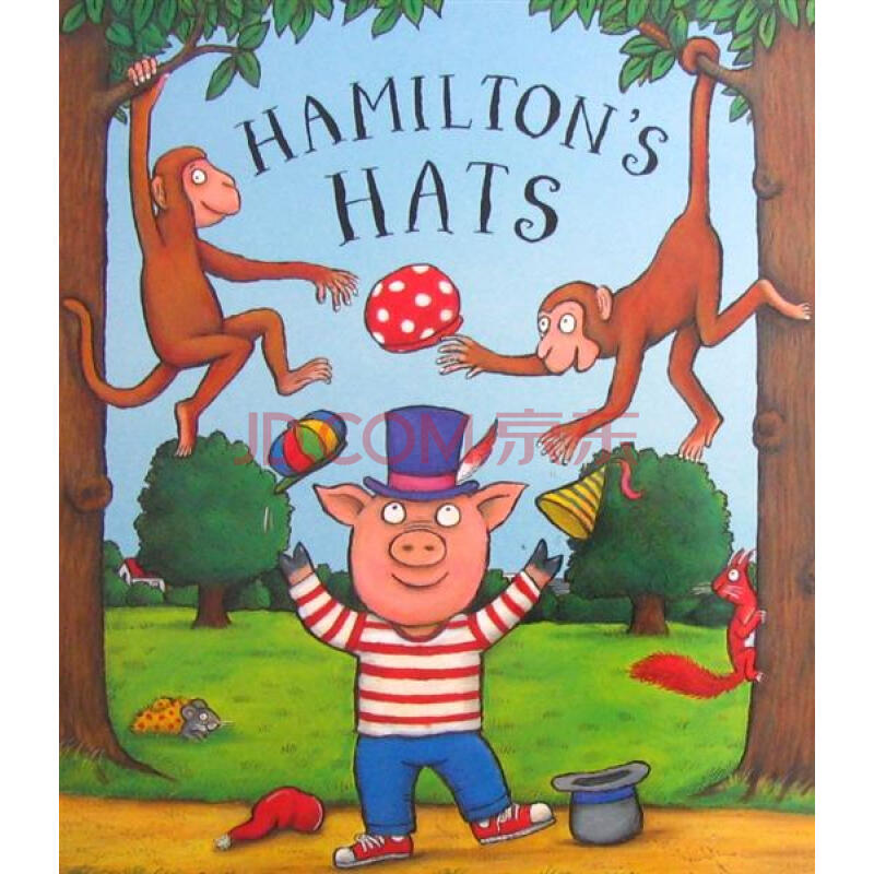 hamilton hats汉密尔顿的帽子原版进口外文儿童绘本