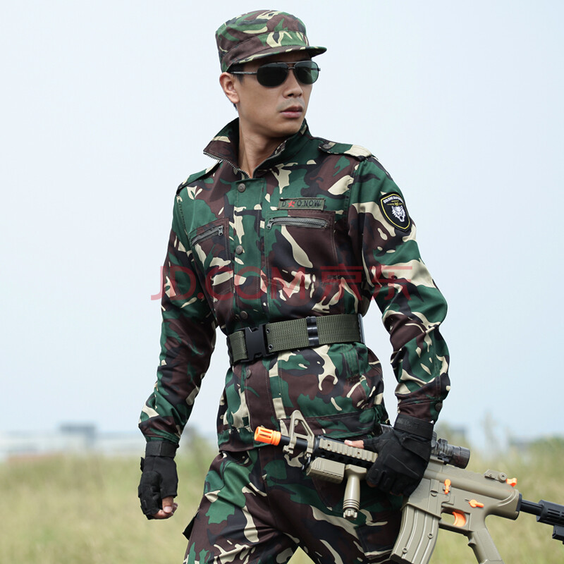 超特価低価中国武警 21式新式マルチカム迷彩 水墨云纹 戦闘服 個人装備