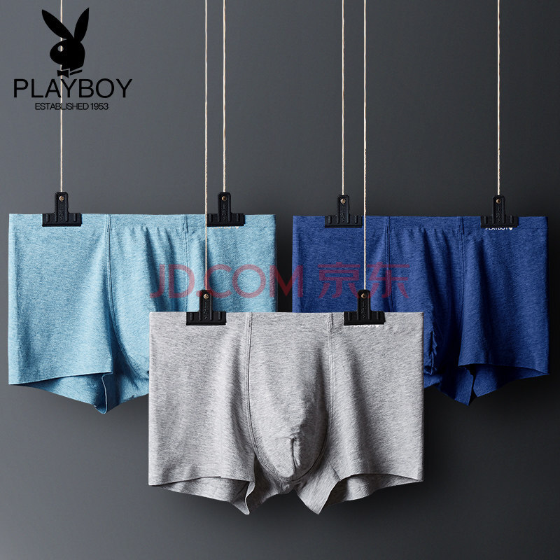PLAYBOY/»¨»¨¹«×ÓÄÐÊ¿ÄÚ¿ãÆ½½Ç¿ãÏļ¾ÃÞÖÊU͹ÎÞºÛÍ¸ÆøÖÐÑü´óÂëÇàÄê¶Ì¿ã³± ÉîÀ¶+dzÀ¶+dz»Ò L