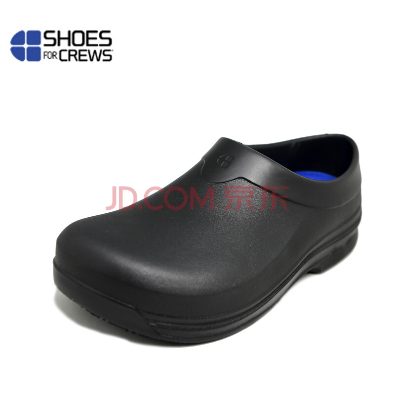 美國SFC shoes for crews防水防滑鞋 男女涼鞋廚師鞋廚房酒店餐廳耐磨工作鞋61582 黑色 42