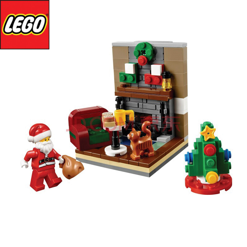lego 乐高 创意系列 冬季系列 圣诞 圣诞老人 送礼 40125