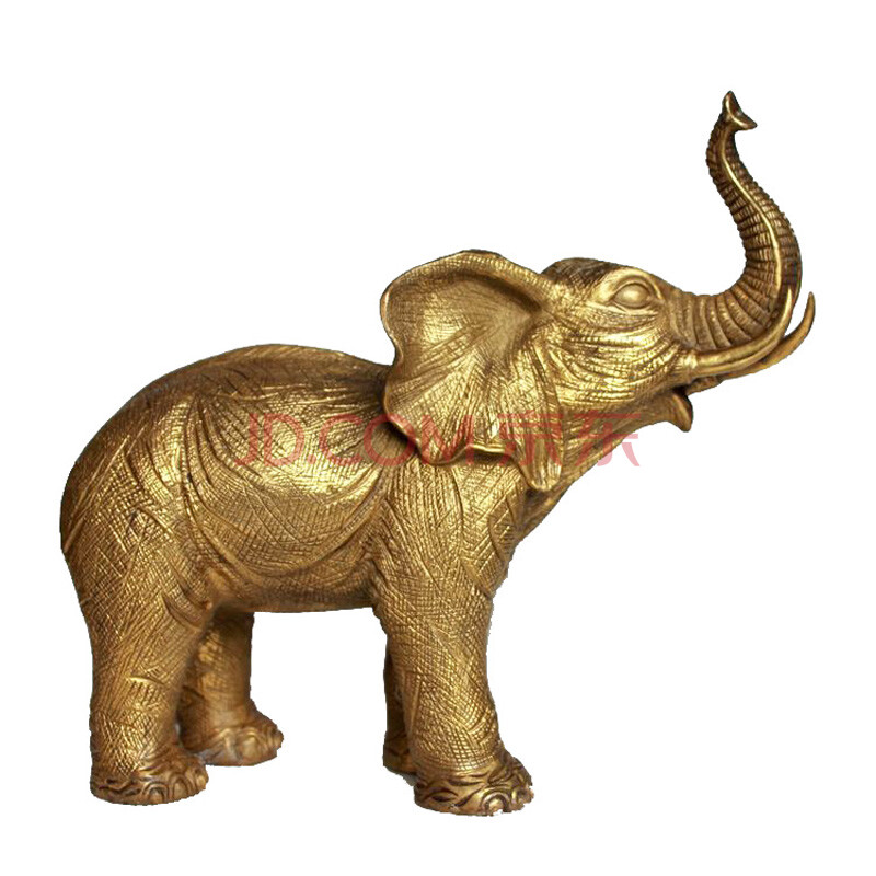 精品纯铜大象摆件 开光招财象吸水象家居招财摆件 纯铜旺财象办公室