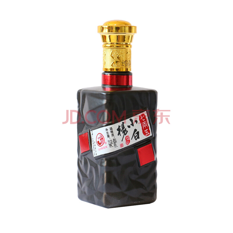 新疆特产酒小白杨炫彩46度浓香型白酒 375ml*1瓶黑色
