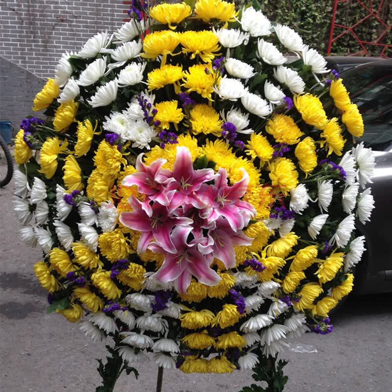 维纳斯清明节鲜花速递扫墓哀悼悼念祭奠花圈花篮 全国