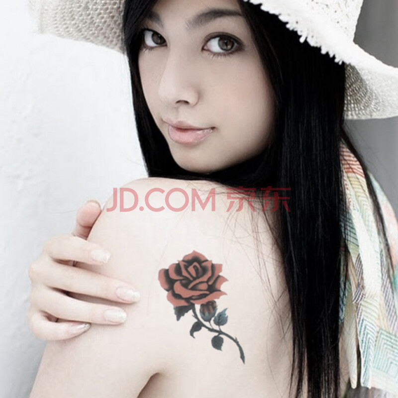 韩式小清新花朵纹身锁骨内容图片分享