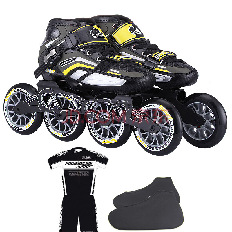 美洲狮(cougar)sr7成人儿童男女速滑鞋速度竞速鞋轮滑