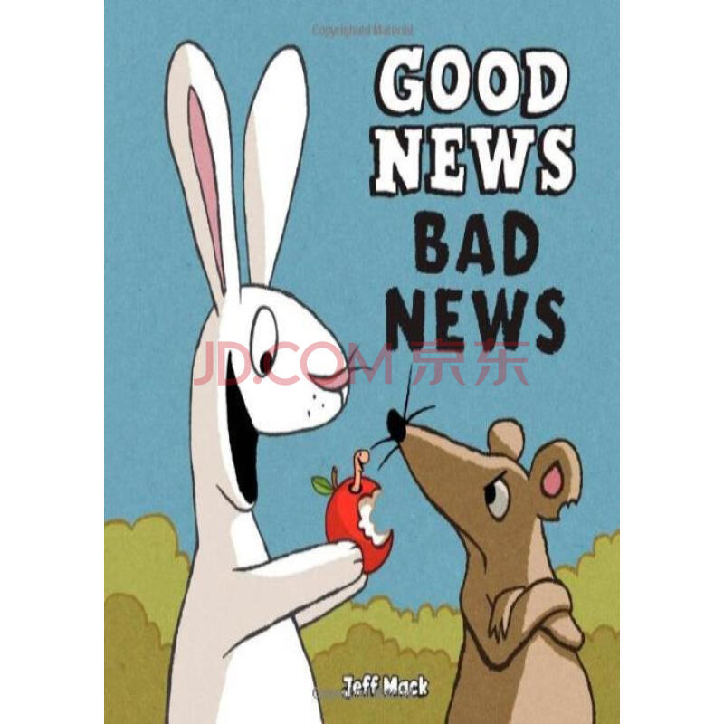 英文原版童书good news, bad news,好消息,坏消息