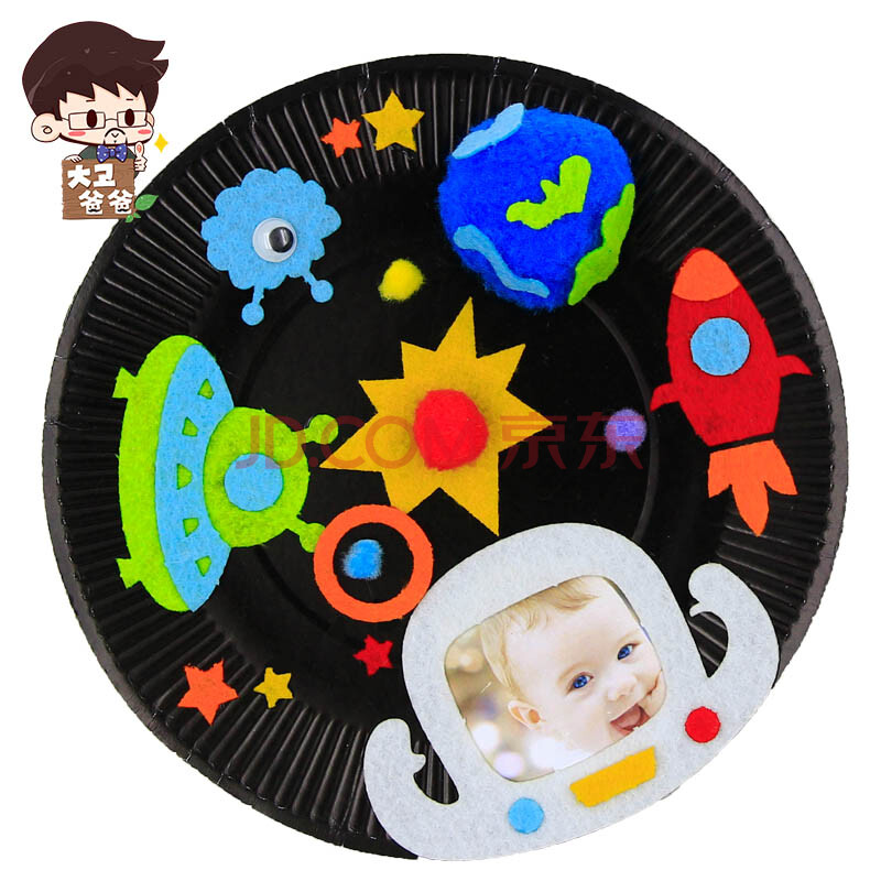 【图】幼儿一次性纸盘子创意画教程_手工小制作