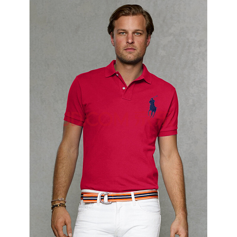 polo ralph lauren/保罗 经典款 大马标男士短袖polo衫 纯棉夏季男装