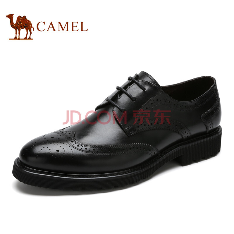 ÂæÍÕ£¨CAMEL£©²¼Âå¿Ë¸´¹ÅÊæÊÊÉÌÎñÕý×°ÄÐЬƤЬ ºÚÉ« 40