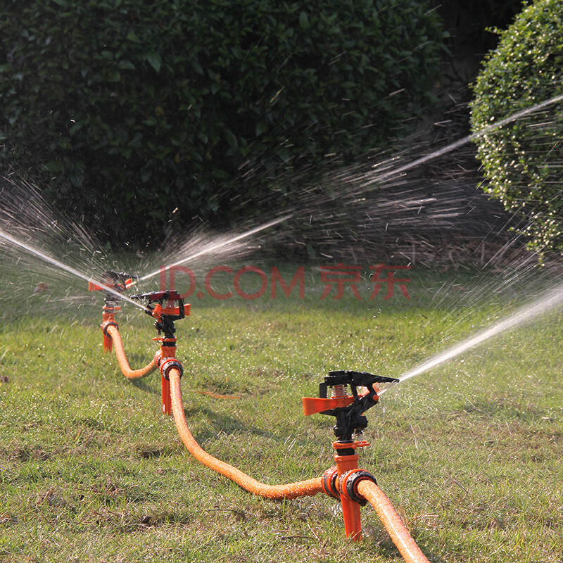 朗祺 农用 园林 绿化洒水器 双进水地埋式自动摇摆 花园喷淋头 228