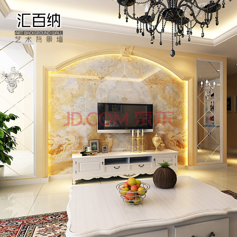 3d瓷砖背景墙 仿大理石纹 客厅欧式微晶石电视背景墙砖 影视墙 墙砖