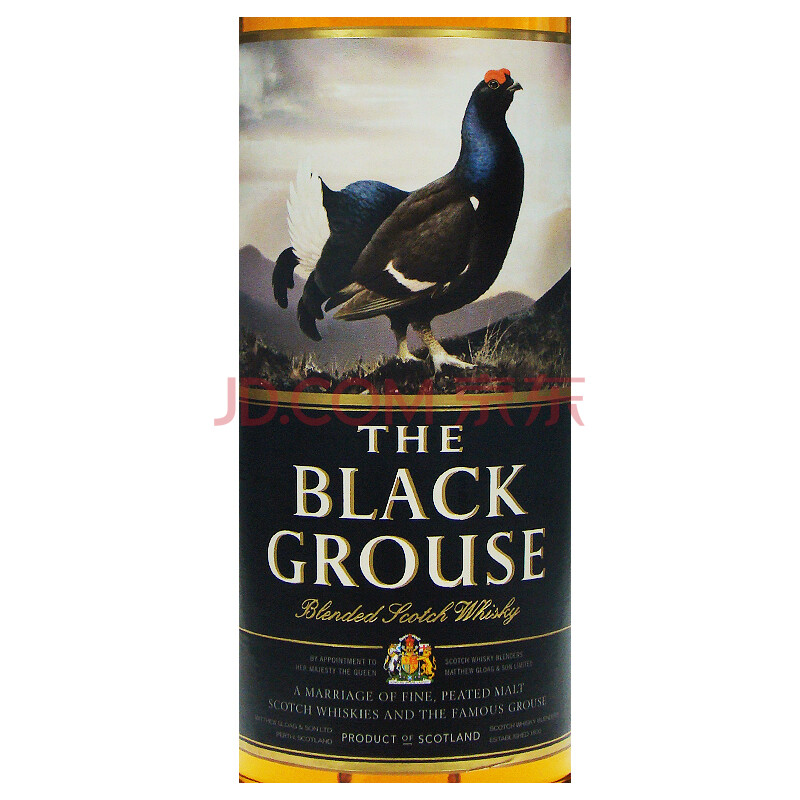 【京东超市】黑雀(grouse)洋酒 调配苏格兰威士忌700ml