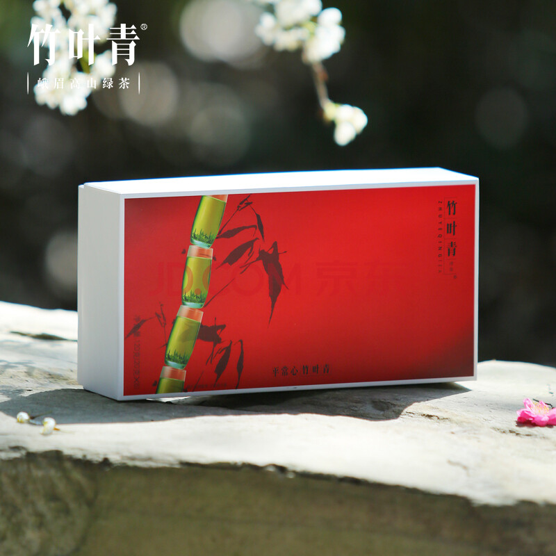 竹叶青茶叶峨眉高山绿茶特级(品味)节庆装礼盒120g